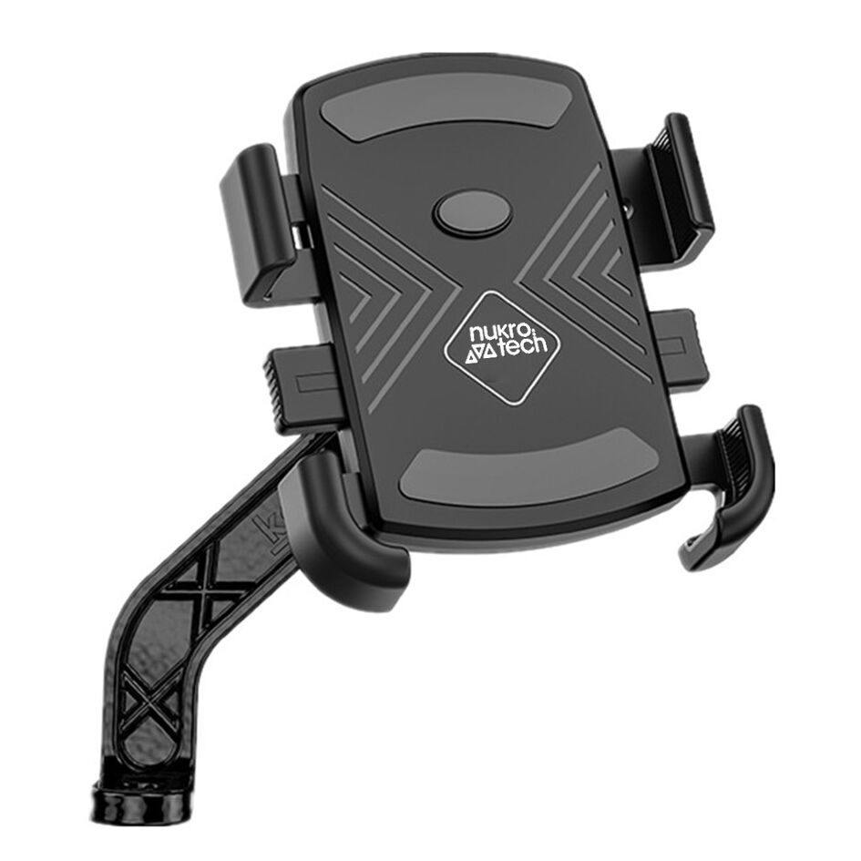 Nukrotech GKN53 Ayna Dibi Bağlantılı Motosiklet Telefon Tutucu